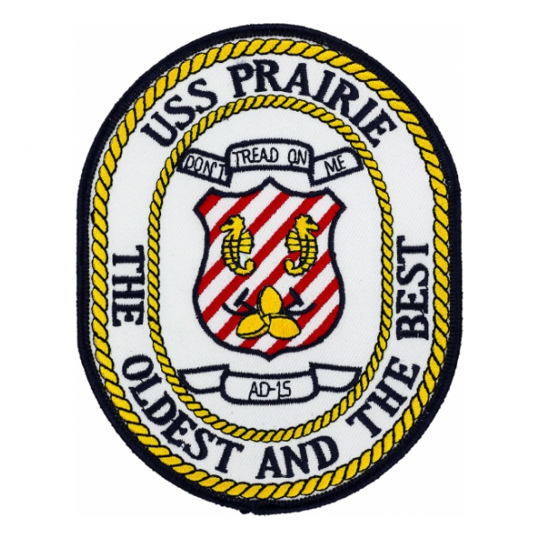 USS Prairie AD-15 Patch