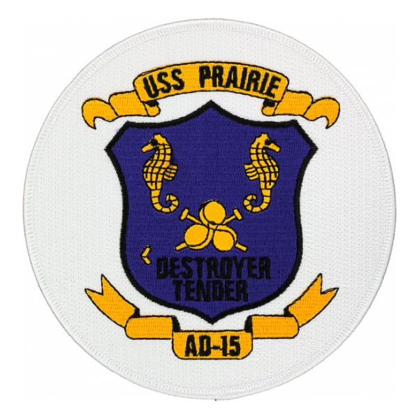 USS Prairie AD-15 Patch