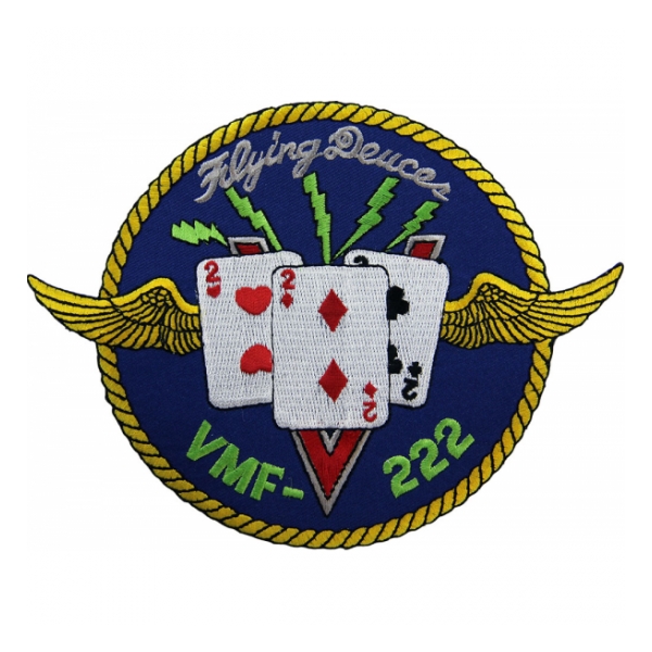 Marine Fighter Squadron VMF-222 Flying Deuces Patch