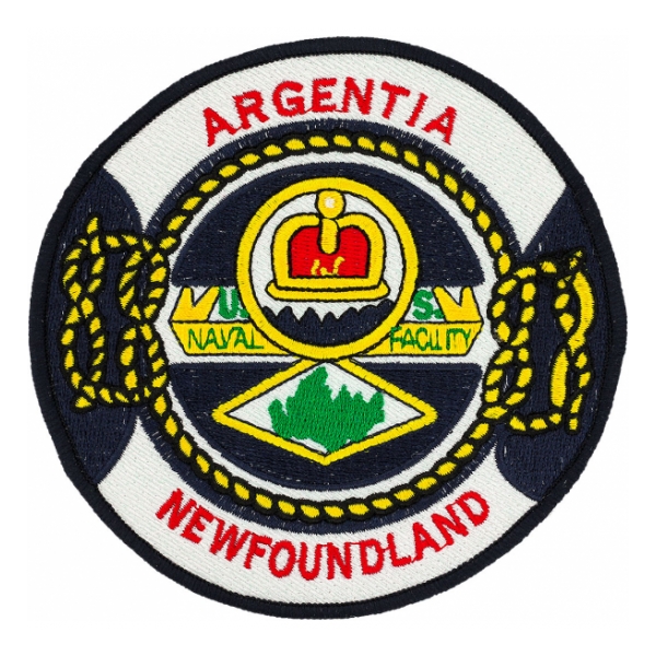 Naval Facility Argentia Newfoundland Patch