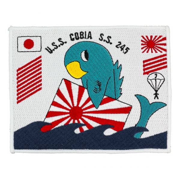 USS Cobia SS-245 Submarine Patch