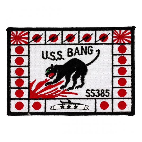 USS Bang SS-385 Patch