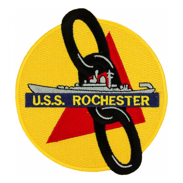 USS Rochester CA-124 Korea Ship Patch