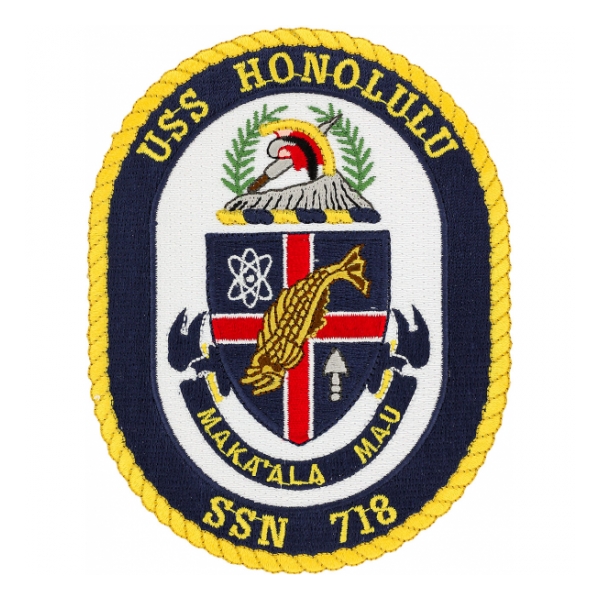 USS Honolulu SSN-718 Patch