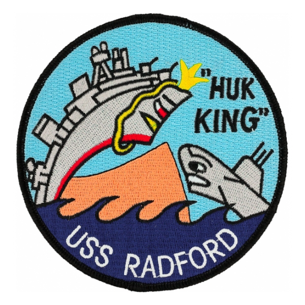 USS Radford DD-446 Ship Patch