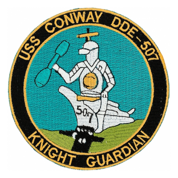 USS Conway DDE-507 Ship Patch