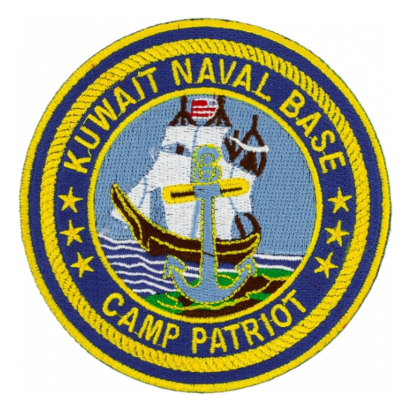 Naval Base Kuwait Camp Patriot Patch
