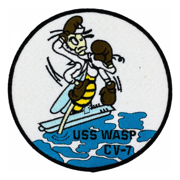 USS Wasp CV-7 Ship  Patch