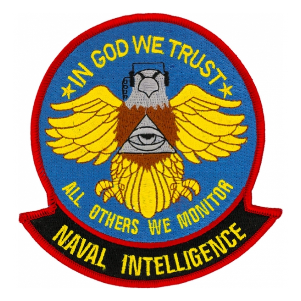 Naval Intelligence Patch (Large)