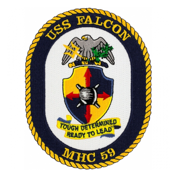 USS Falcon MHC-59 Ship Patch