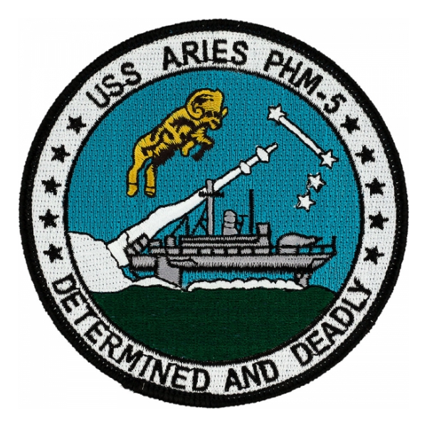 USS Aries PHM-5  Patch