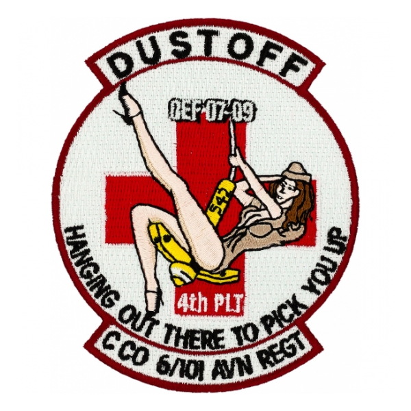 C Company 6-101st Aviation Regiment Dustoff Patch