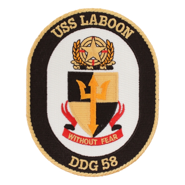 USS Laboon DDG-58 Ship Patch