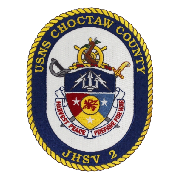 USNS Choctaw County JHSV-2 Ship Patch