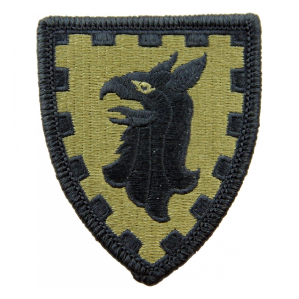 15th Military Police Brigade Scorpion / OCP Patch With Hook Fastener