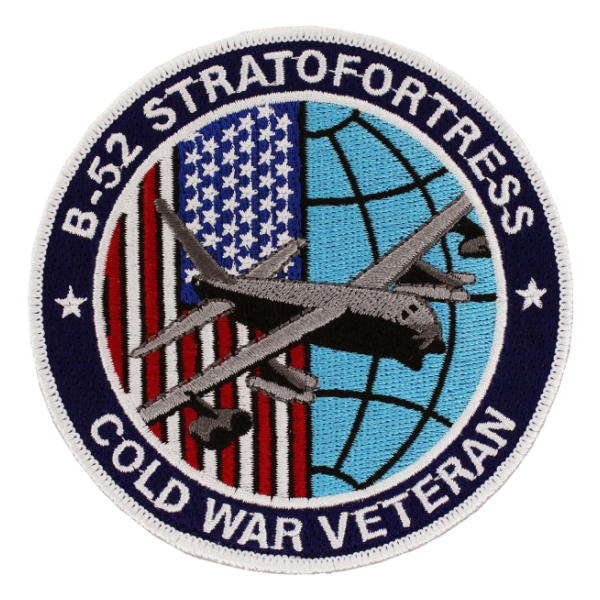 B-52 Stratofortress Cold War Veteran Patch
