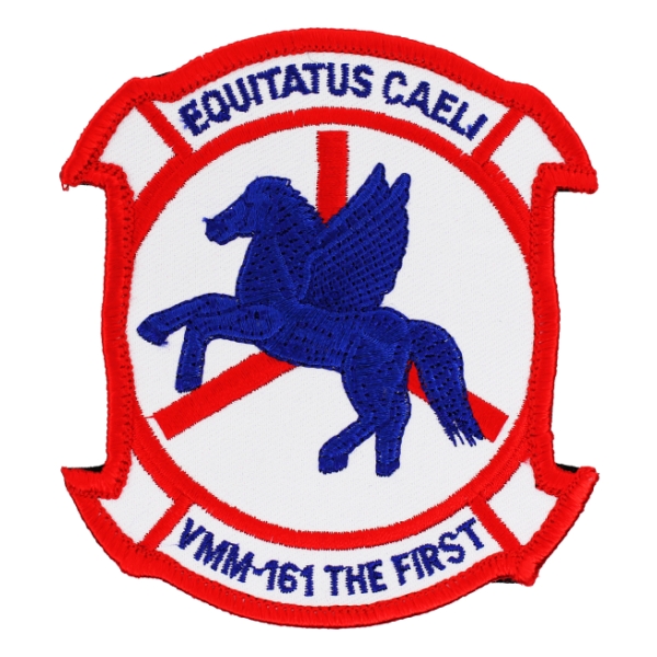 Marine Medium Tiltrotor Squadron VMM-161 Patch W/Velcro