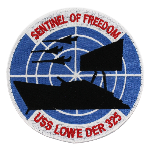 USS Lowe DER-325 Patch