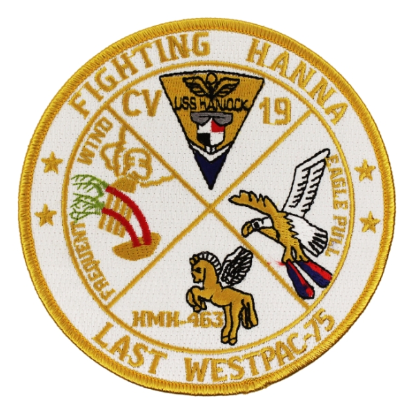USS Hancock CV-19 Ship Patch