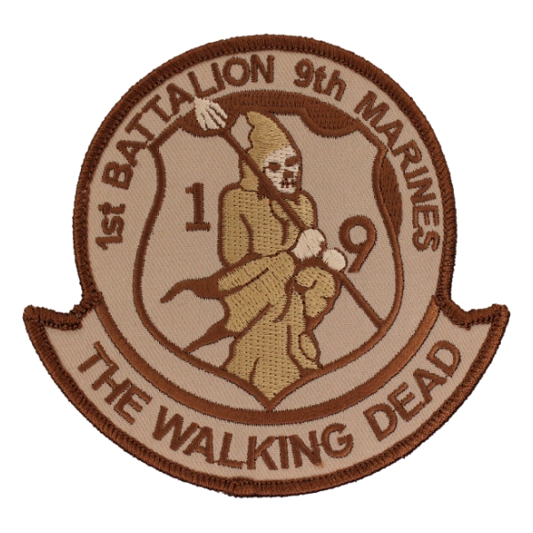 1st Battalion / 9th Marines (Desert) Patch