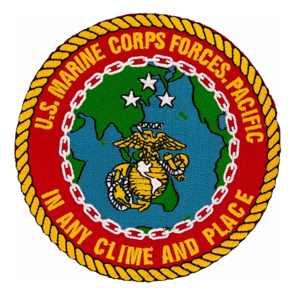 USMC Forces Pacific (FMFPAC) Patch