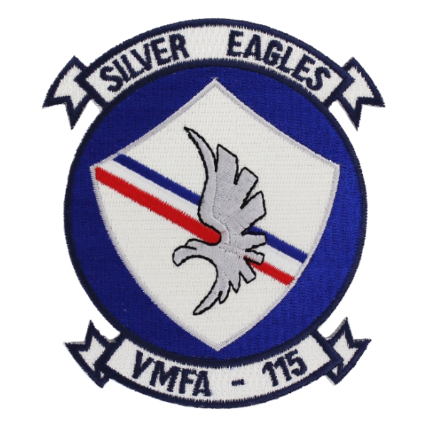 Marine Fighter Attack Squadron VMFA-115 (Silver Eagles) Patch