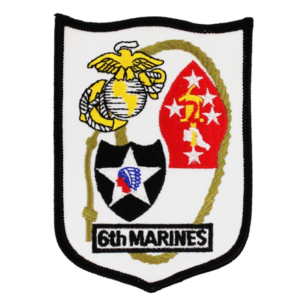 6th Marine Regiment Patch