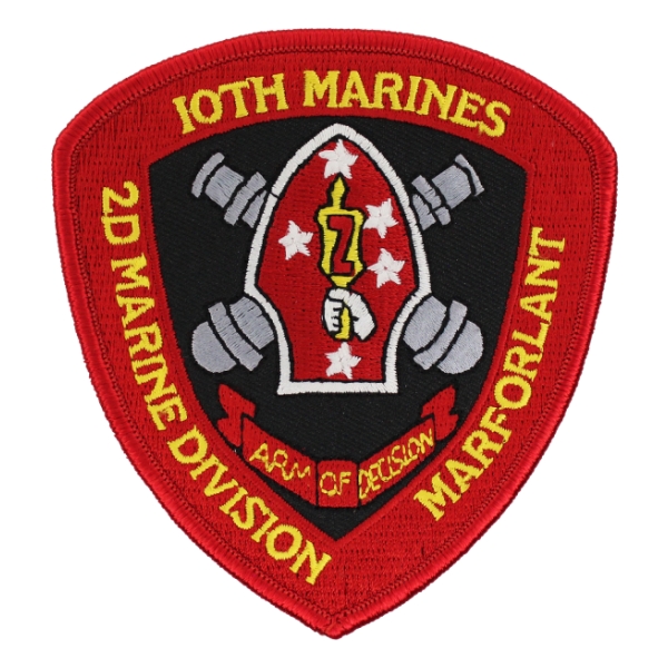 10th Marine regiment patch