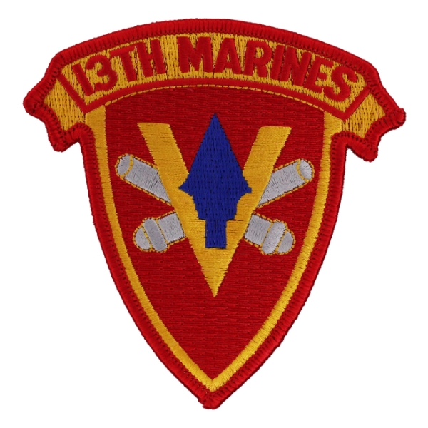 13th Marines Regiment Patch