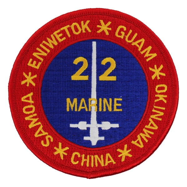 22nd Marine Regiment Patch