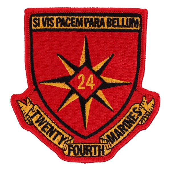 24th Marines Regiment Patch