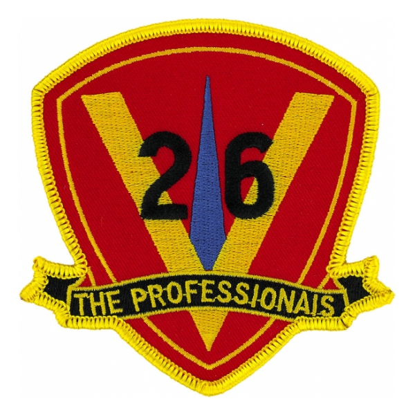 26th Marine Regiment Patch