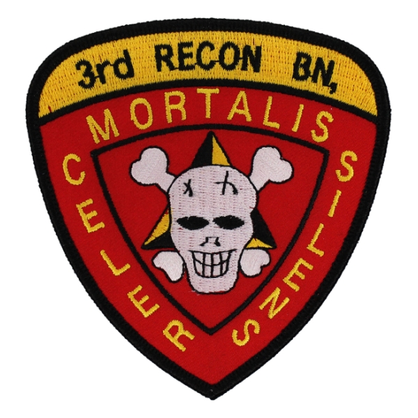 3rd Marine Recon Battalion Patch