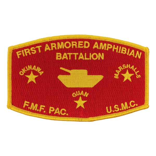 1st Amored Amphibian Battalion Patch