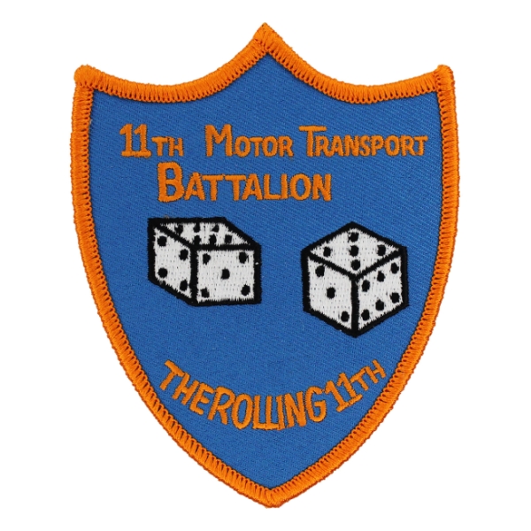 11th Motor Transport Battalion Patch