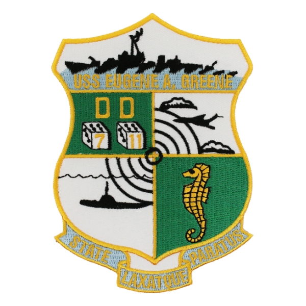 USS Eugene A. Greene DD-711 Ship Patch