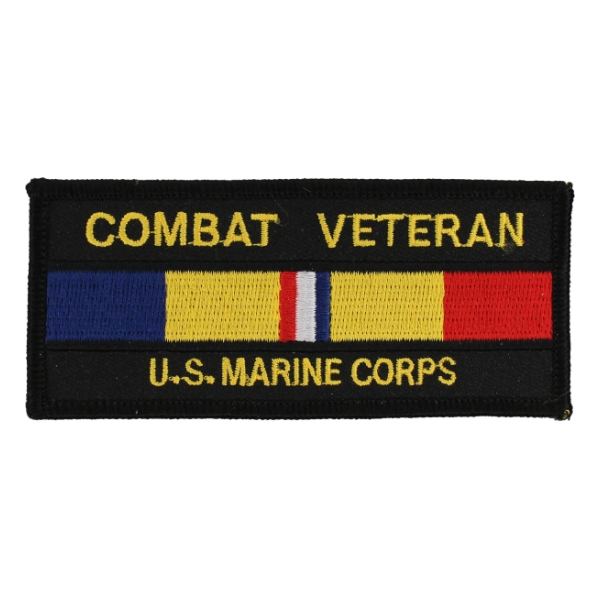 Combat Veteran USMC Patch