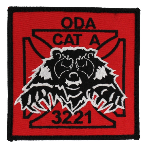 Special Forces ODA-3221 Patch (Velcro Backed)