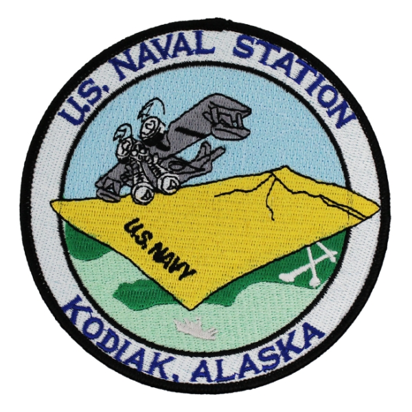 Naval Station Kodiak Alaska Patch