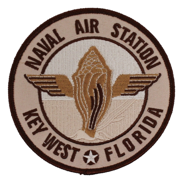 Naval Air Station Key West Patch (Tan)