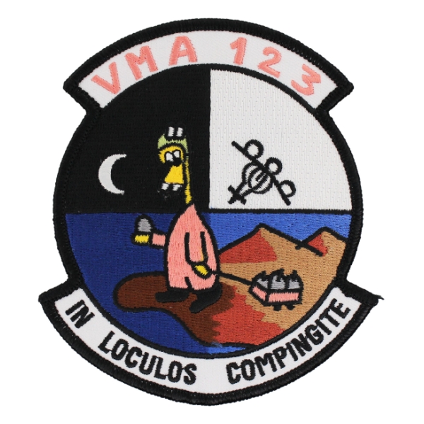 Marine Attack Squadron VMA-123 Patch