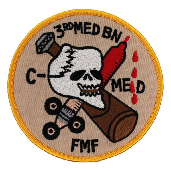 FMF 3rd Medical Battalion Patch