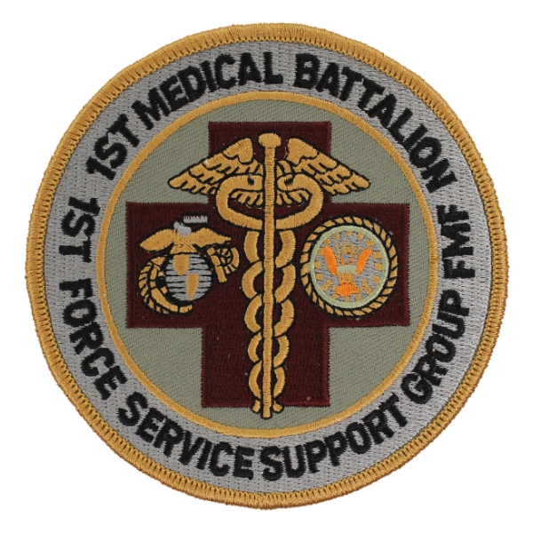 1st Medical Battalion, 1st Force Service Support Group Patch