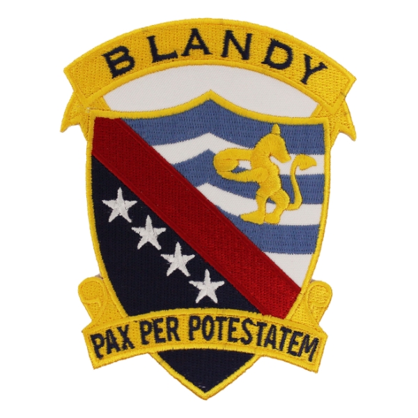 USS Blandy DD-943 Ship Patch