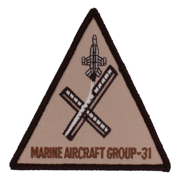 Marine Aircraft Group-31 Patch (Desert)