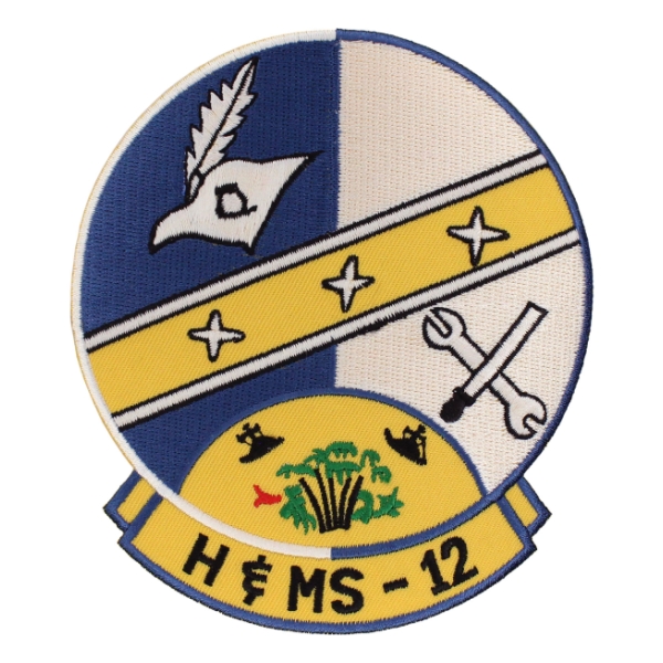 Marine Headquarters and Maintenance Squadron H&MS -12 Patch