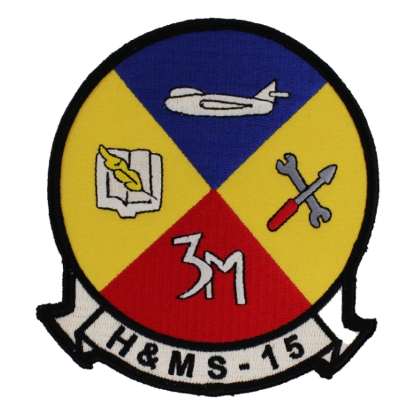 Marine Headquarters and Maintenance Squadron H&MS -15 Patch