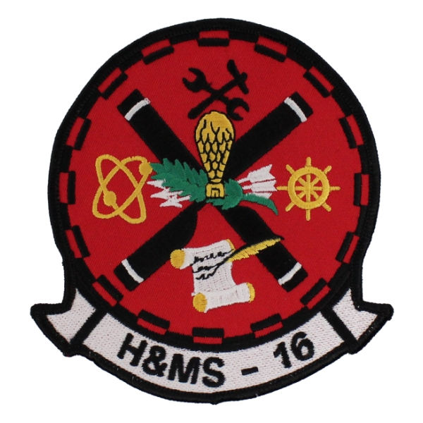 Marine Headquarters and Maintenance Squadron H&MS -16 Patch