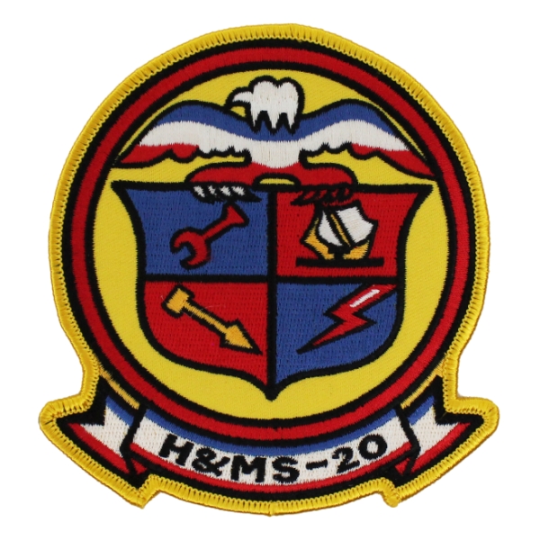 Marine Headquarters and Maintenance Squadron H&MS -20 Patch