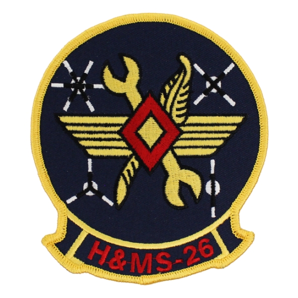 Marine Headquarters and Maintenance Squadron H&MS -26 Patch